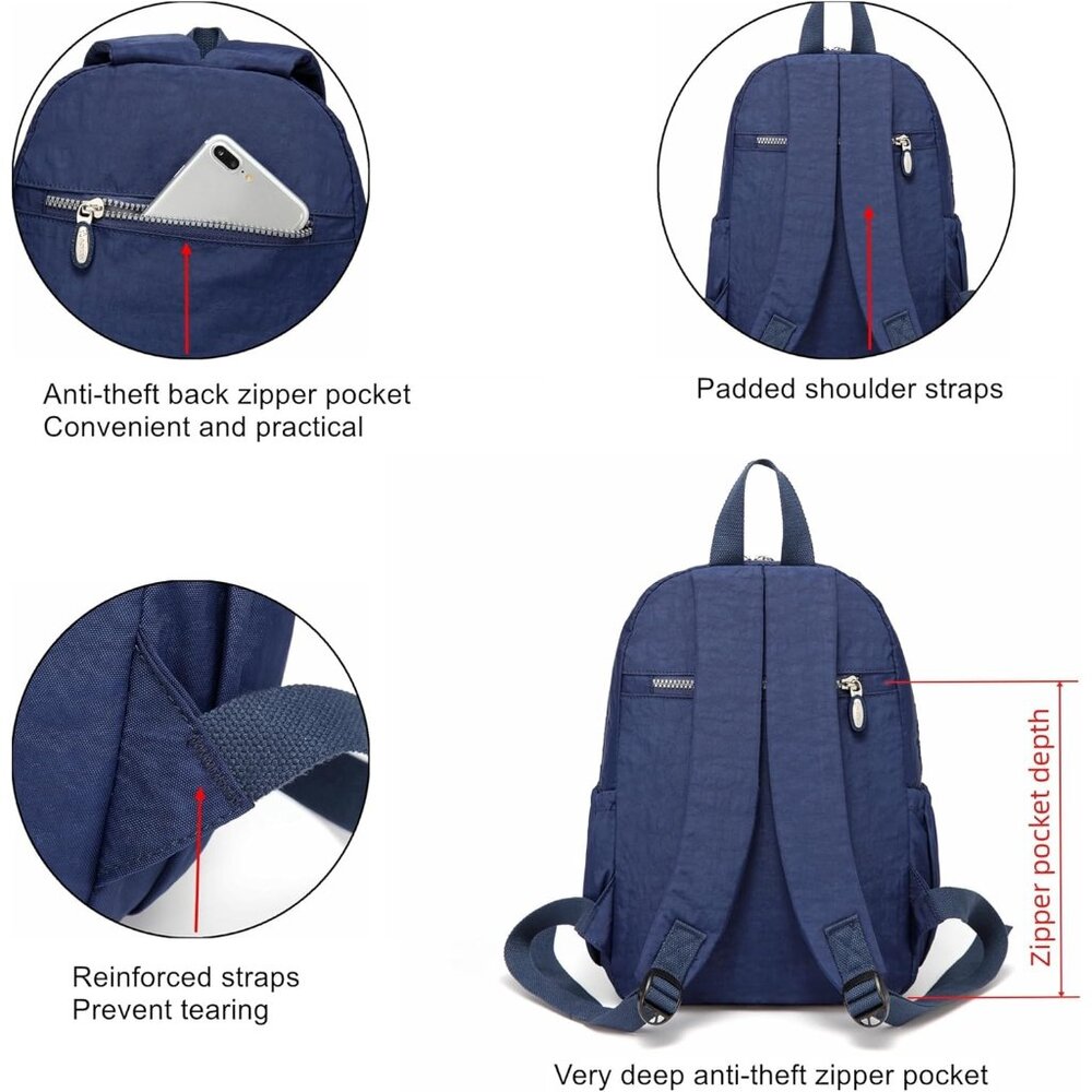 Compact Lightweight Daypack With Multiple Pockets… - image 7